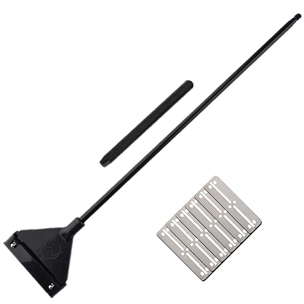 NA Algae Scraper Algae Cleaner Tool with 5 Blades Fish Tank Cleaning Tool for Glass Aquarium Fish Tank