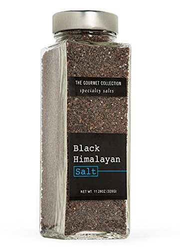 The Gourmet Collection Black Himalayan Salt 320 grams Glass Jar - Single Pack