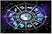 Ruota dello zodiaco mistico da 1000 pezzi con segni zodiacali al neon Cerchio astrologico su puzzle in legno Puzzle educativi per bambini fai-da-te Regalo di decompressione per adulti Giochi creativi
