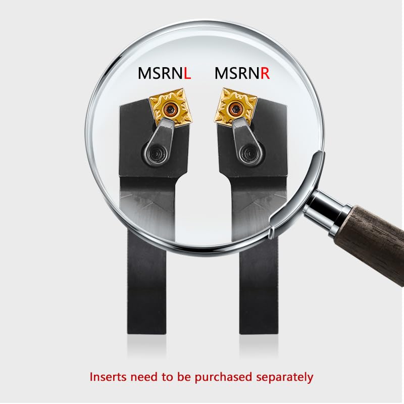 1pc MSRNR2020 MSRNR2525 MSRNR3232 External Turning Tool MSRNR MSRNL Lathe Bar Turning Holder CNC Cutting Tool Cutter Bar(MSRNR2020K12)