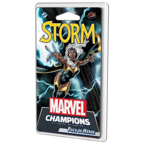 Fantasy Flight Games Marvel Champions - Storm - jogo de cartas em espanhol, MC36ES