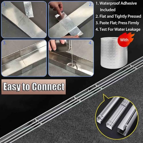 Grille d'évacuation pour garage propre et allée extérieure sans flaques d'eau - 5