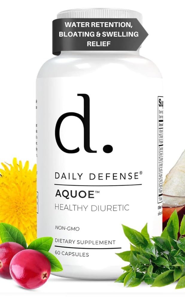 Daily Defense AQUOE Diuretic Pills