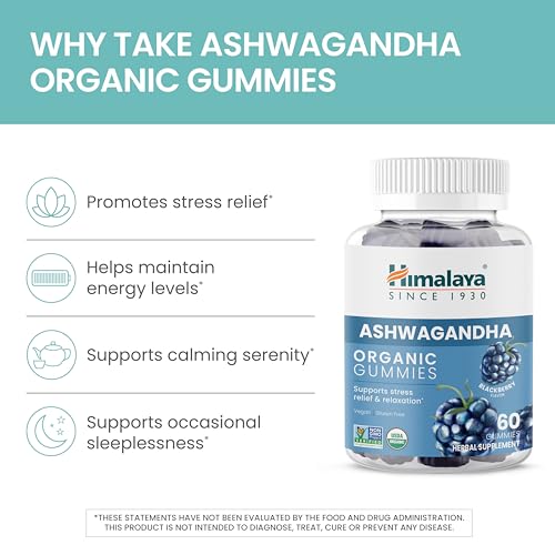 Himalaya KSM-66 Organic Ashwagandha Gummies