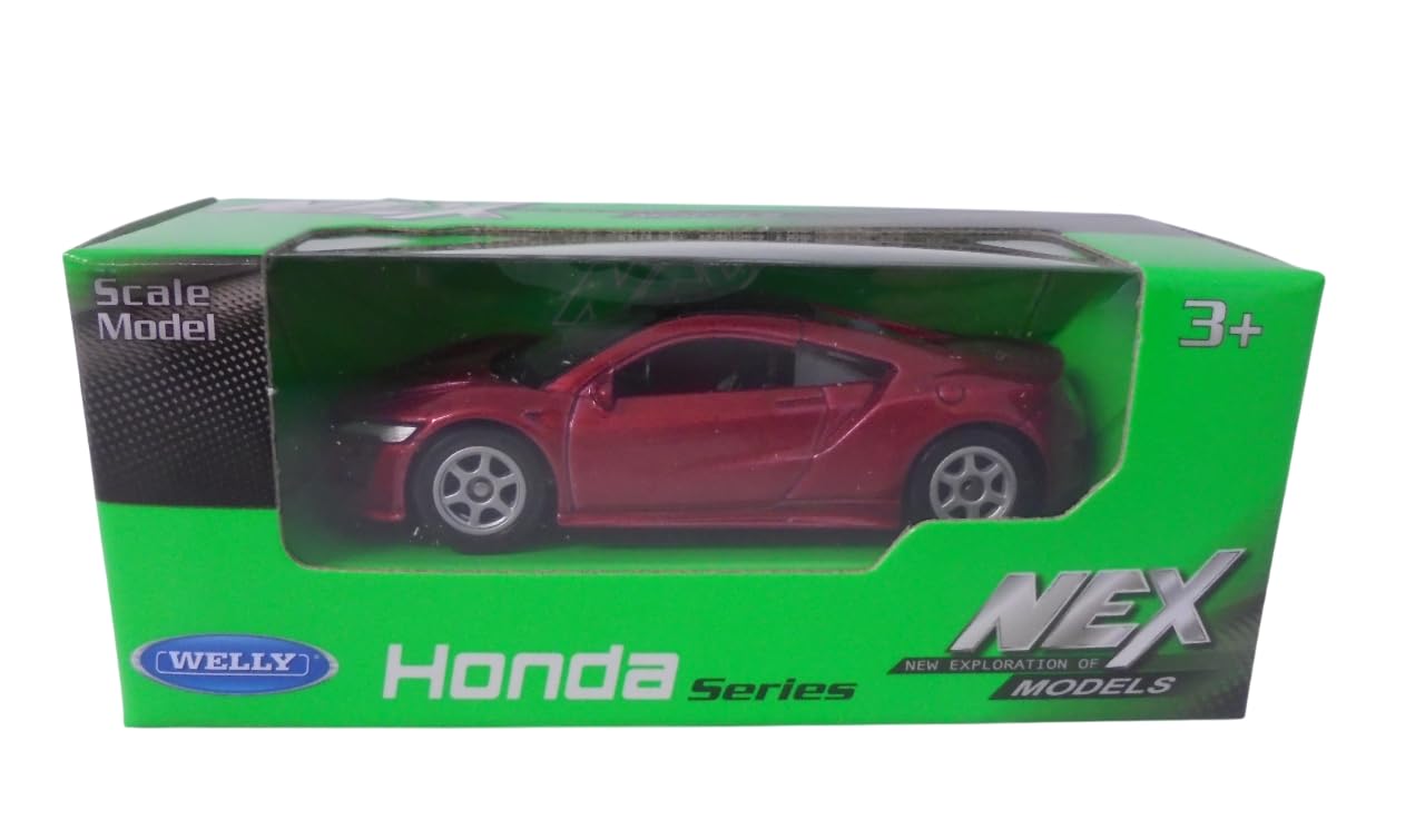 - Welly 3 inches (8 cm) Miniature car Honda NSX 2015