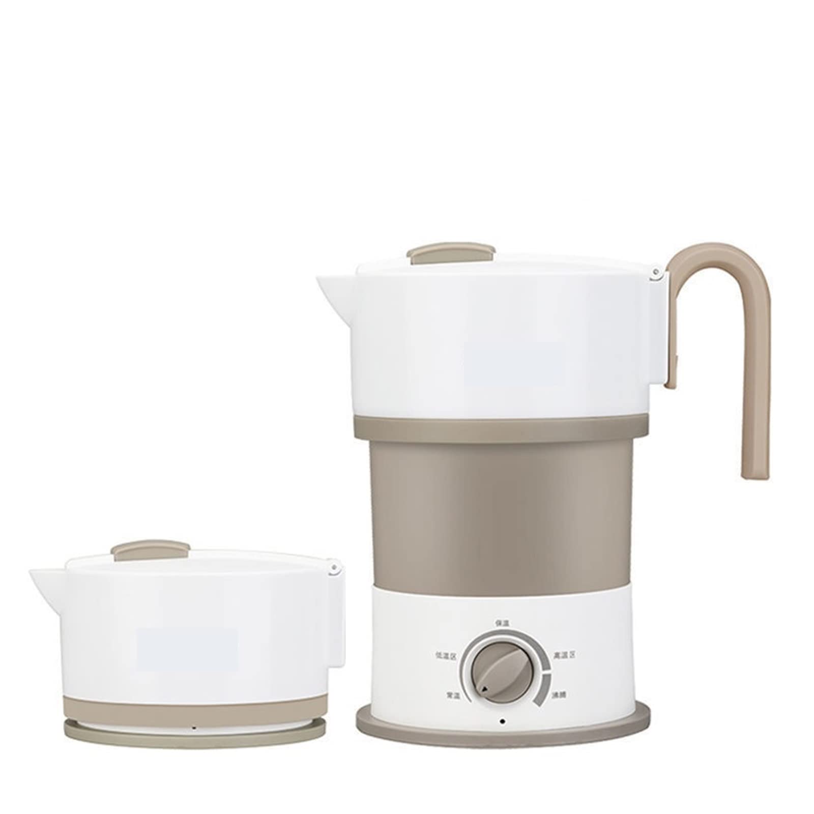 Hervidor plegable de 110 V/220 V SW-06J009 pequeño hervidor portátil de viaje 0,6 L mini hervidor eléctrico de aislamiento térmico para el hogar (color: A, tamaño: EE. UU.)