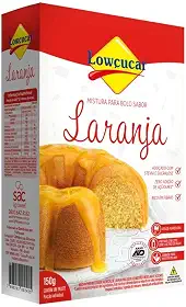 Lowçucar Bolo de Laranja Zero Adição de Açúcares 150g