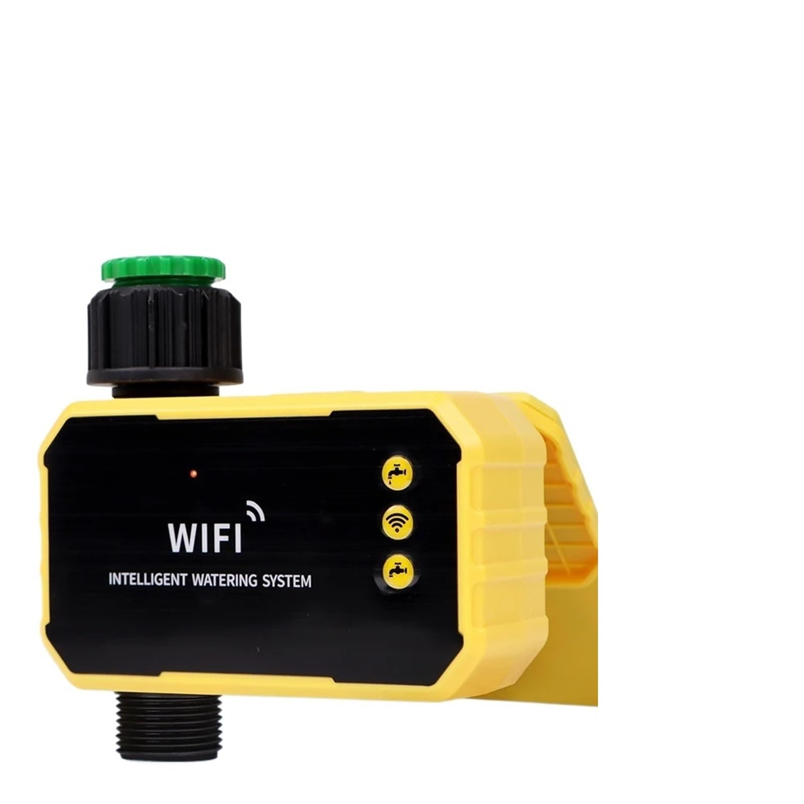 1 timer for irrigazione a uscita, timer for l'irrigazione solare intelligente, irrigazione temporizzata impermeabile, controller for irrigazione automatica for prato da giardino