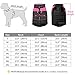 Didog Cold Weather Dog Warm Vest Jacket Coat,Pet Winter Clothes for Small Medium Large Dogs(Chest 12 Inch; Back Length 9 Inch, Pink)