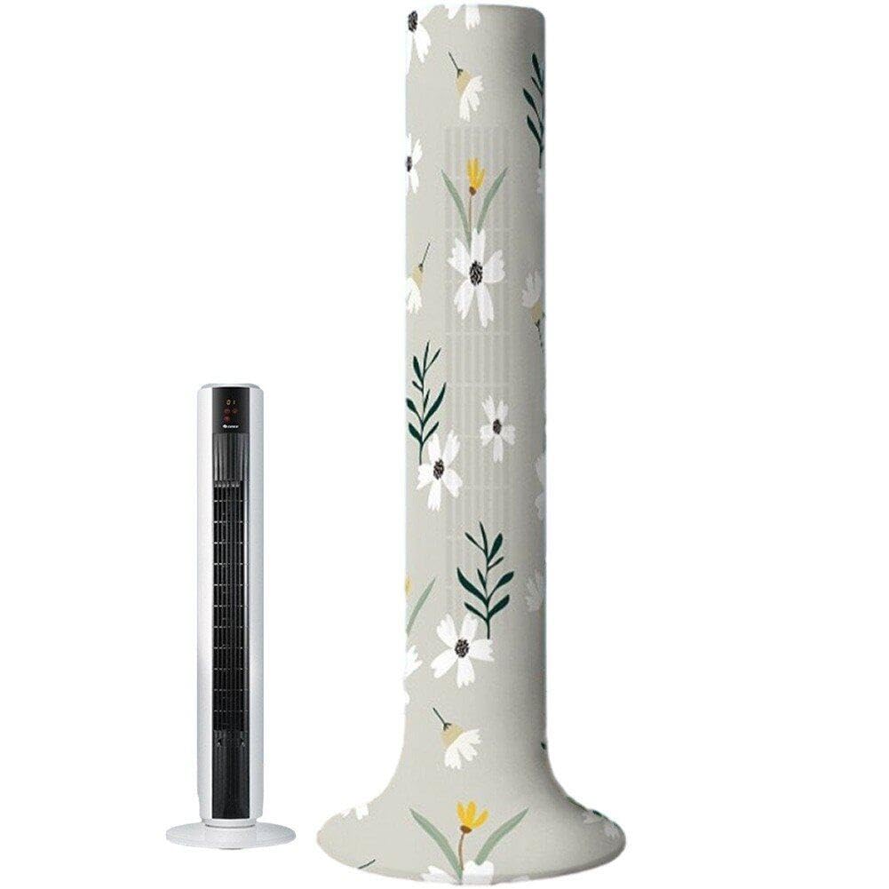 Luxylei Fan Cover Tower Dust Standing Stand Protector Storage Waterproof Cooling Protecting Vertical Fans Outdoor Inclusive All Floor