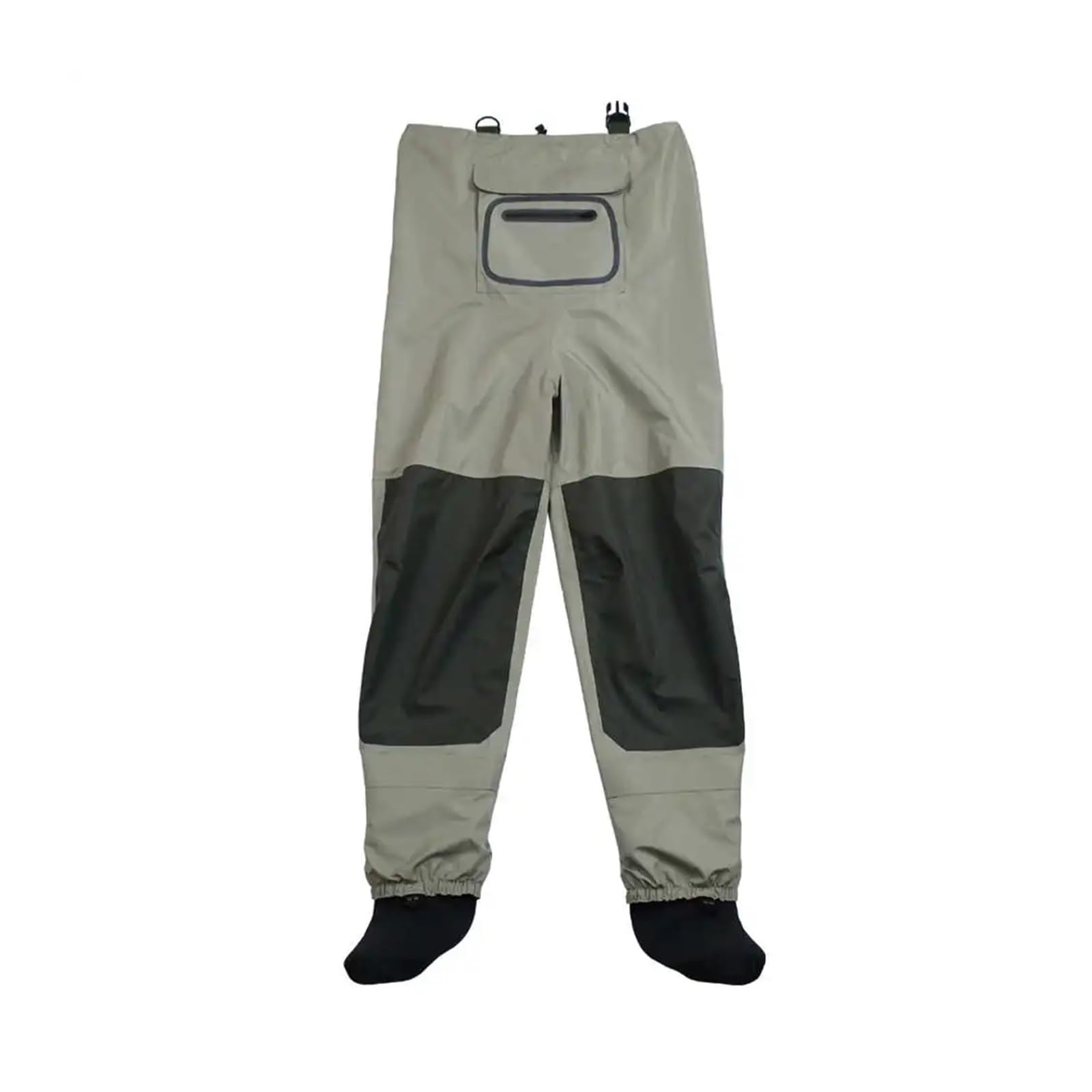 Wathose Herren Wathose for Fliegenfischen, atmungsaktiv, wasserdicht, mit Strumpffuß, Flusswathose for Damen und Herren