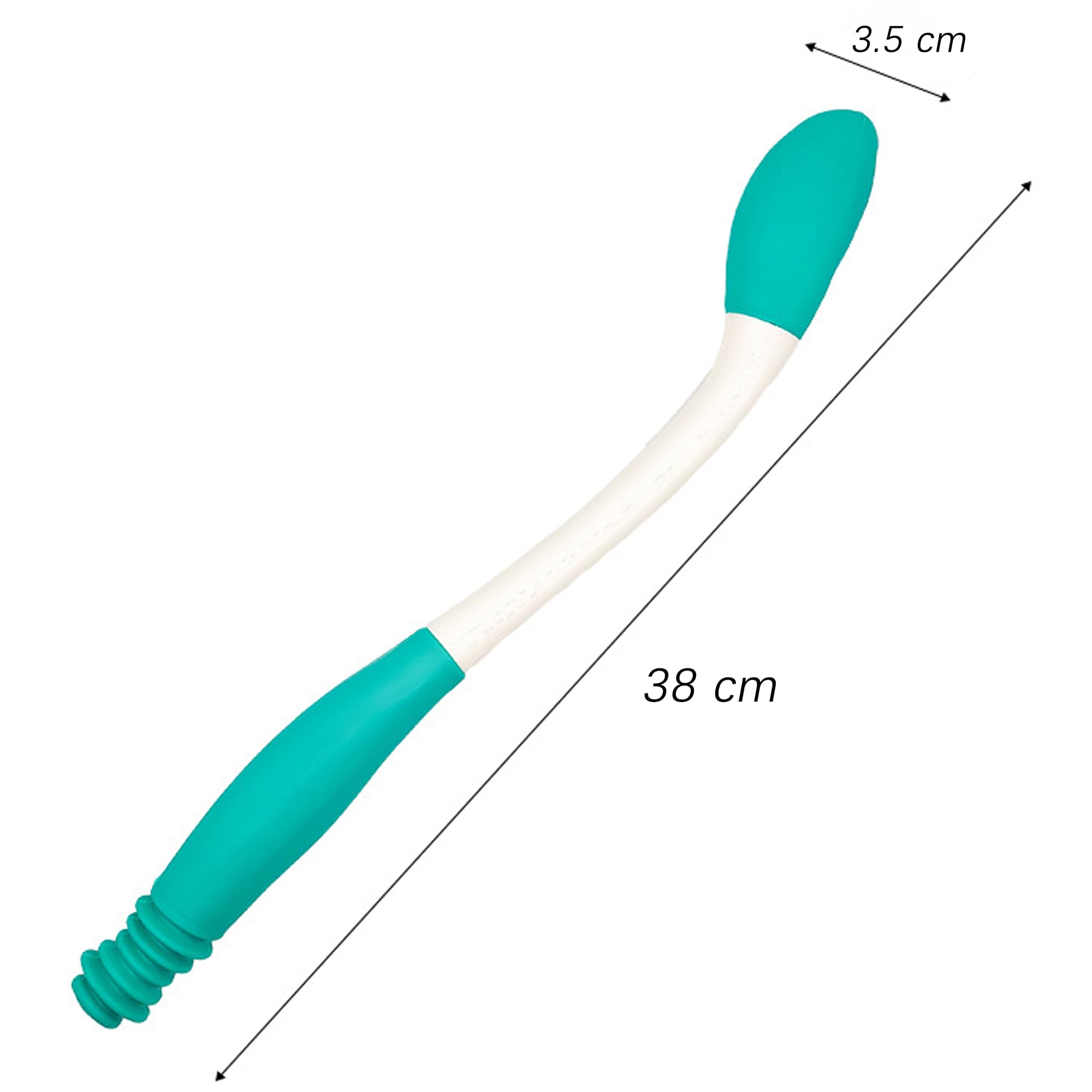 Herramienta de Limpiaparabrisas Ayuda Limpieza Cadera, Soporte de Limpieza Cómodo con Mango Largo, Herramienta de Inodoro de Ayuda de Limpieza No Curvada para Ancianos y Mujeres Embarazadas