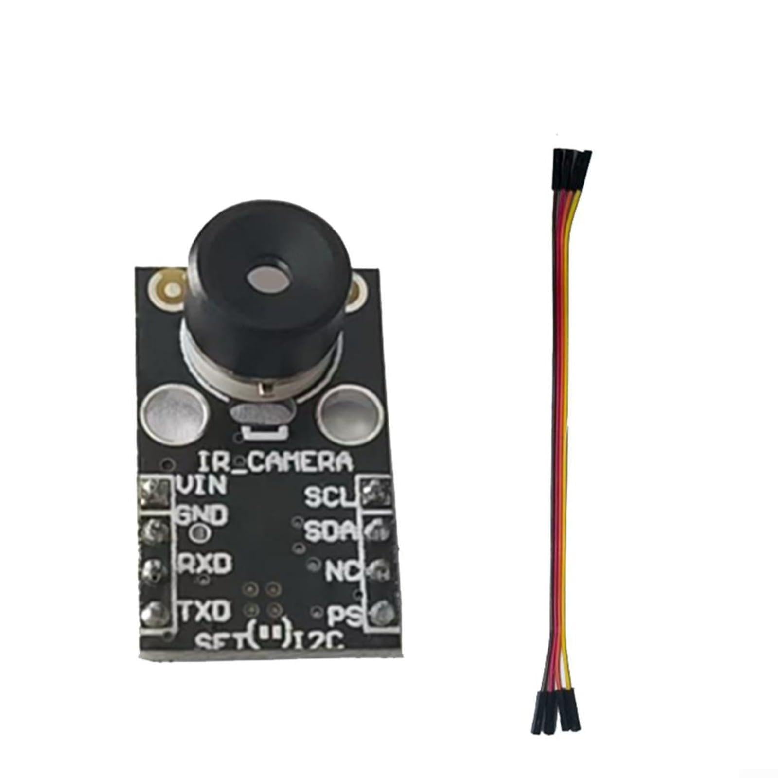MLX90640ESF Sensor de imagen térmica infrarroja, detector de temperatura de matriz de 32x24 con interfaz I2C, termómetro sin contacto para monitoreo e inteligente (MLX90640ESF-BAA)