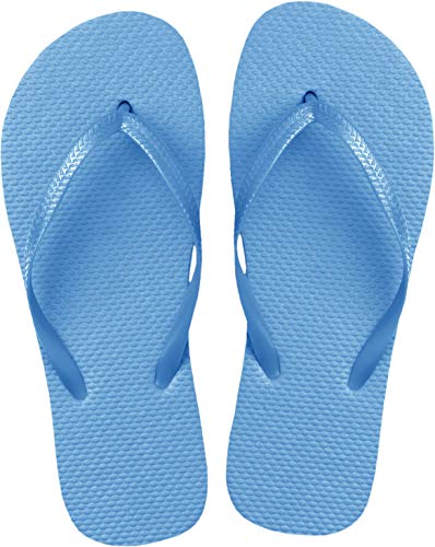 48 Pairs Flip Flops - Includes Sign, Bulk Wedding Reception Favor, Beach Pool Party Soft Sole Wholesale Case4