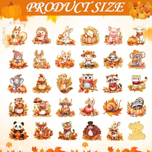 Image of Landical 30 /60 Pcs Cute Enamel Pins Bulk Plant Flower Animal Halloween Gothic Fall Pumpkin Cartoon Lapel Pin Brooches Jewelry Gift for Backpack Clothes Hats Accessories