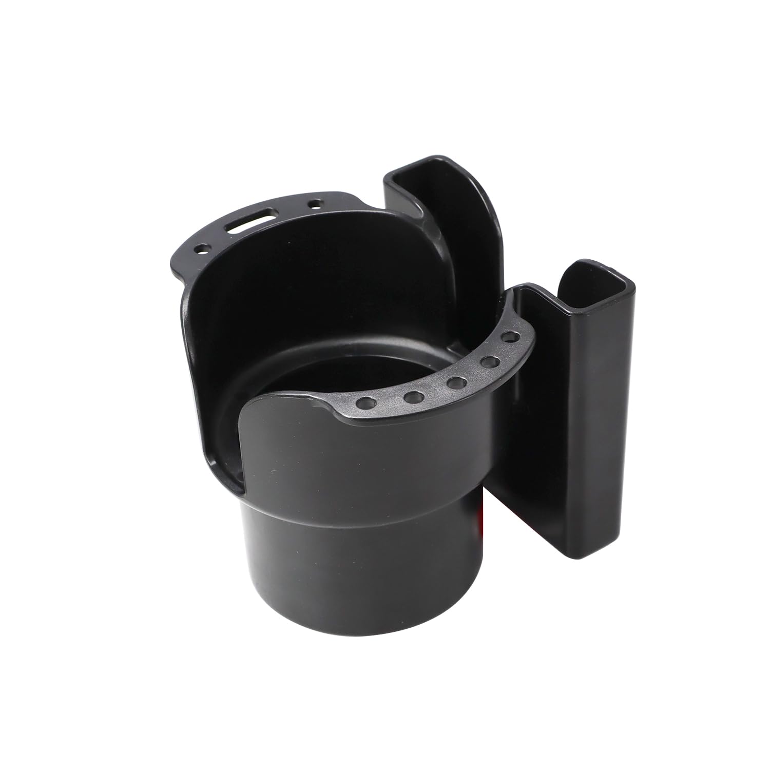 THURSO SURF Paddleboard Cup Holder 2-in-1 Anti-Flip Drink & Phone Holder for SUP Kayak Canoe Boat Durable TPE Paddle Board Accessory Water Bottle Holder for Surfing & Fishing Black