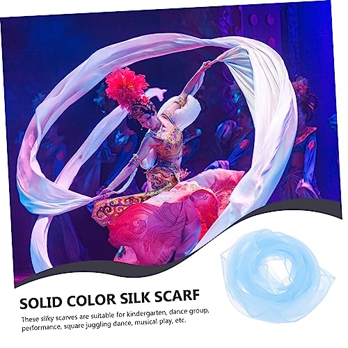 Garneck 10 Pcs Colorful Silk Square Scarves for Juggling & Dance - 45cm Silky Performance Props for & Adults - for Dance Parties & Creative Play4
