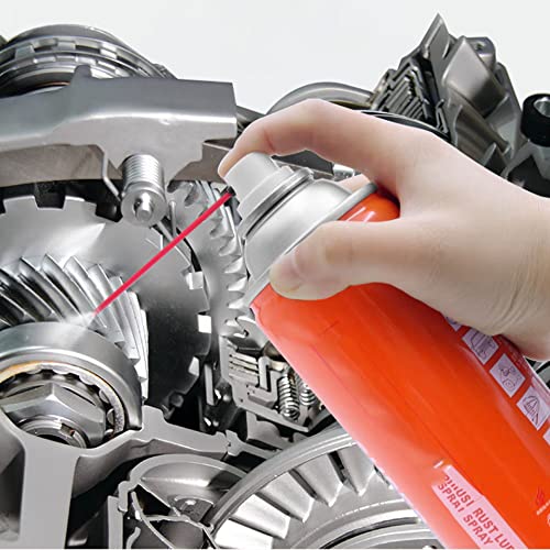 Spray Can Straws, 50 piezas, extensión plástica roja miniatura 7