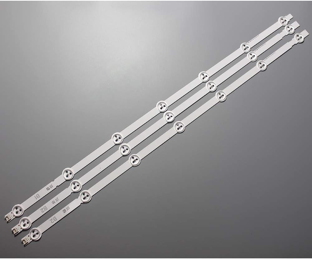 KLB 3Pcs x LED Backlight Strip Replacement for LG TV 32LN541V 32LN540V 32LN541V 6916L-1437A 1438A 1204A 1426A LC320DUE SF R1 7-LEDs 630mm B1/B2-Type