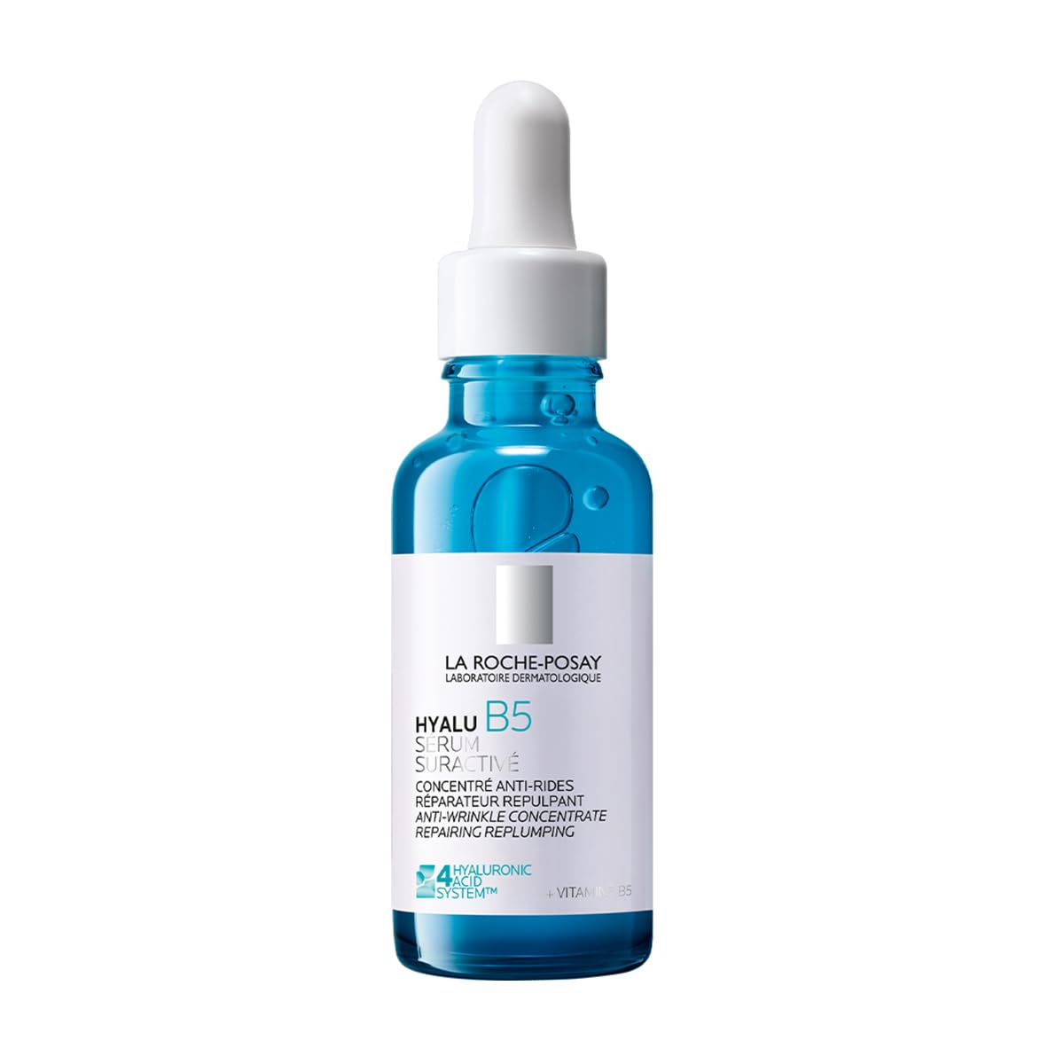La Roche-Posay Hyalu B5 Hydrating Face Serum with Hyaluronic Acid for Dry and Dehydrated Skin Re-Plump and Repair Skin