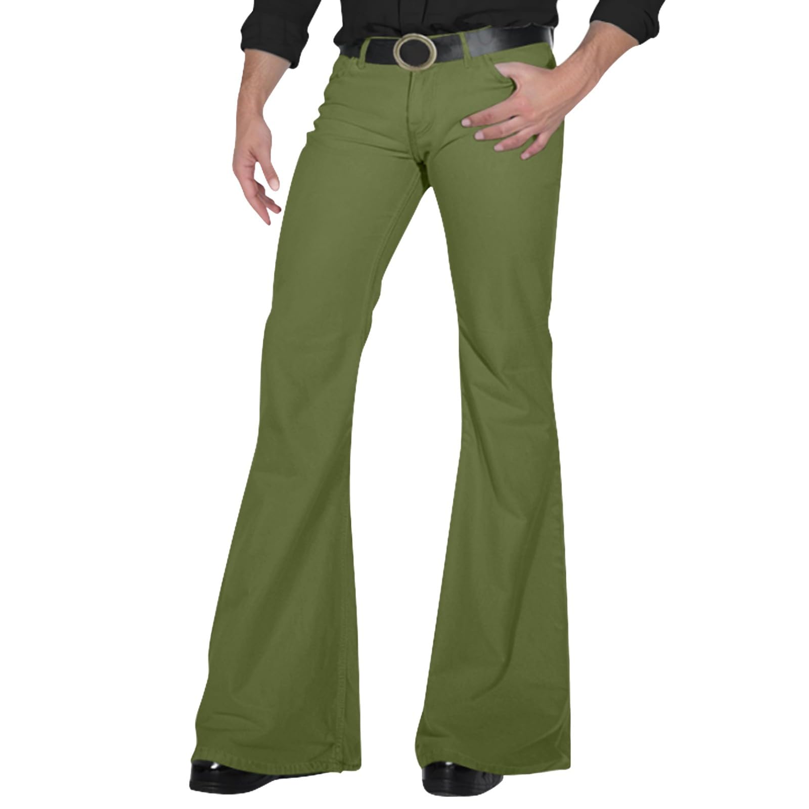 Pantaloni Larghi Pantaloni Velluto Kiabi Pantaloni larghi in velluto a coste VER