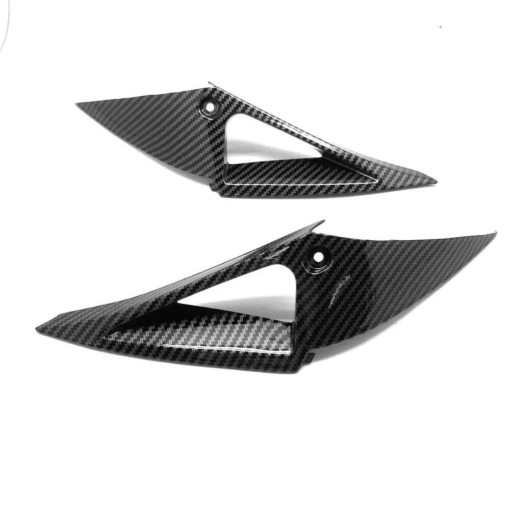 Pasuje do CBR1000RR CBR 1000RR 2004 2005 Hydro zanurzone wykończenie z włókna węglowego przednia boczna osłona nosa reflektor Panel Fairing Włókna Boczne Owiewki Winglets