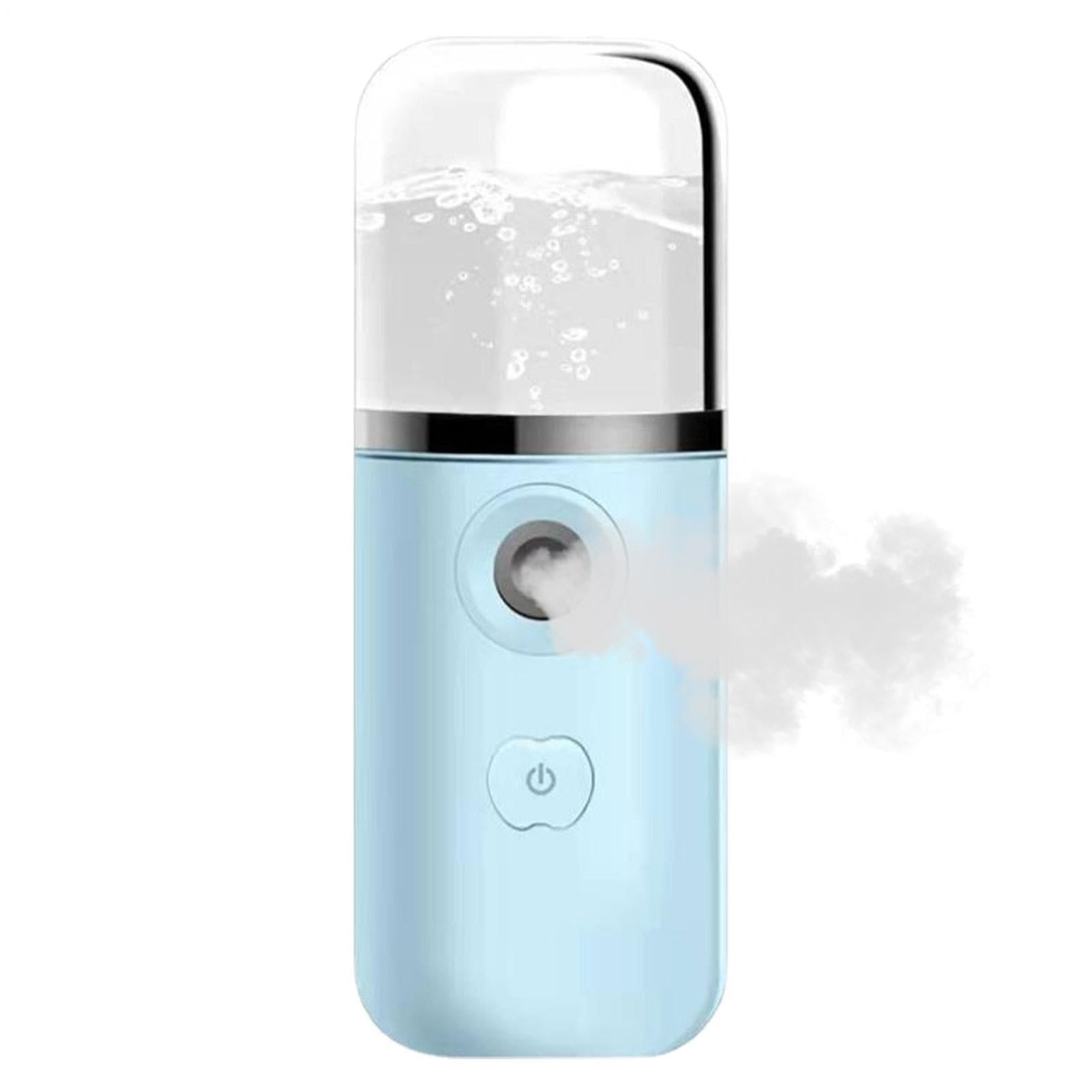 Mini vaporizzatore per il viso – ABS da 35 ml, nano spray per il viso, dispositivo idratante portatile | Perfettamente ottimo per le estensioni delle ciglia e la routine di cura della pelle