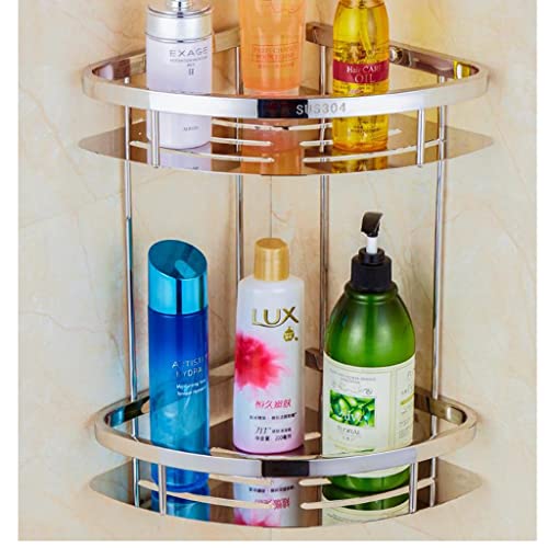 Étagère d'angle salle de bain pour optimiser le rangement de vos produits de douche