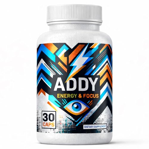 Addy Energy - Focus & Energy Supplement - Brain Booster - Adderall Alternative - Focus, Increase...
