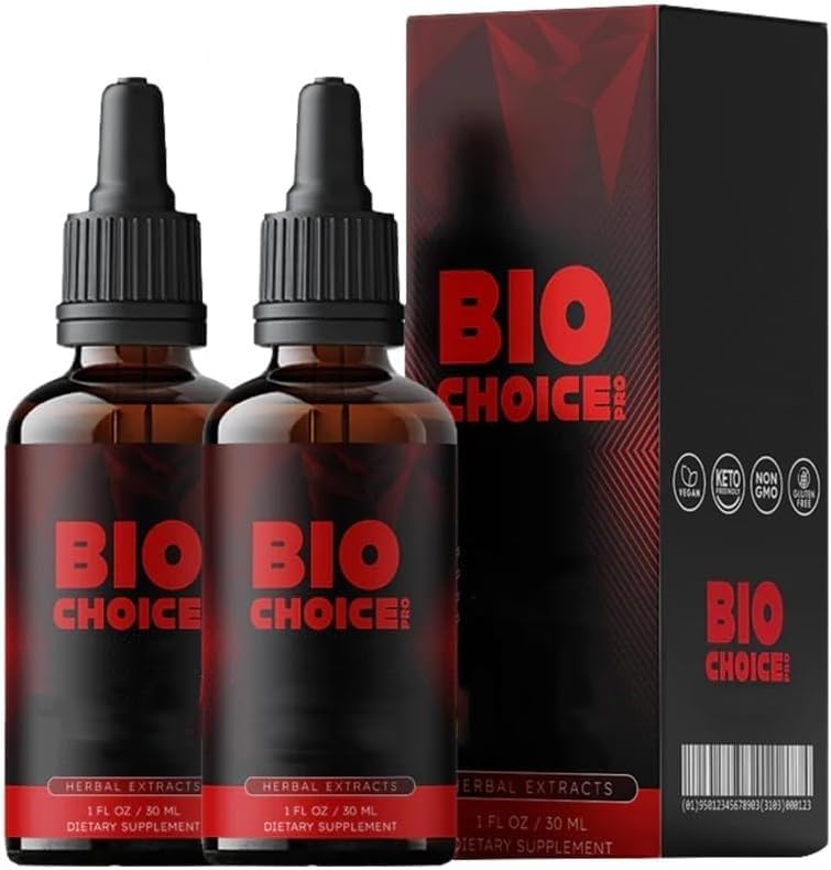 2pcs Biochoice Pro Men Max Vitality Oil, Biochoice Pro Vitality Nature Oil