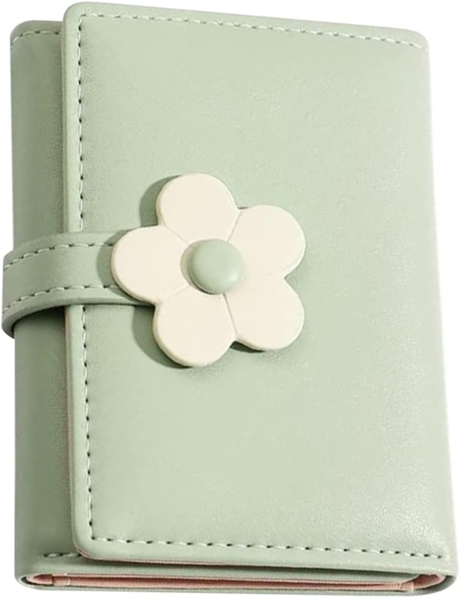 FRCOLOR Girls Wallet Short Tri Fold PU Leather Money Organizer for Students