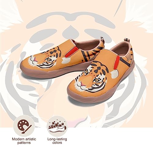 Kids Casual Loafers Slip On Sneakers Girl Boy Animal Face Art Painted Comfort Soft Walking Shoes Toddler Little Big Kid4