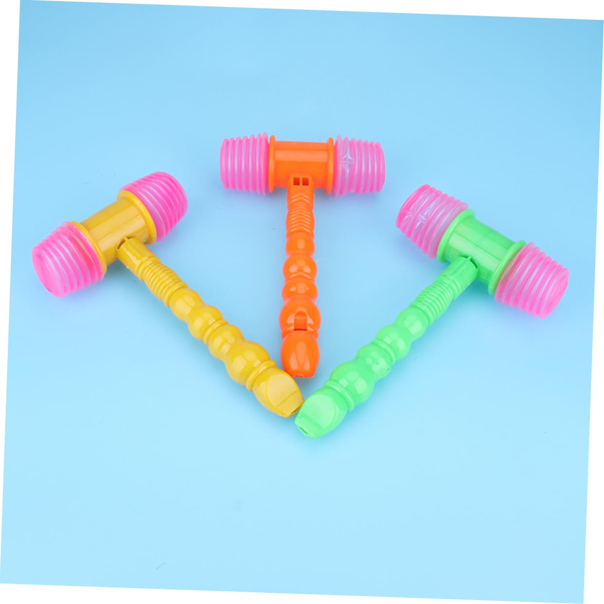 JOINPAYA 8pcs Interactive Pounding Party Prop for Cheering Hand Training Muscle Development Hammer Plaything for Engaging Fun Random Color
