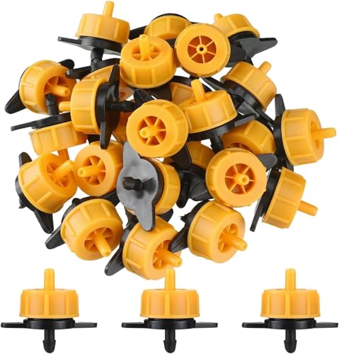 Set di 100 Gocciolatore per irrigazione autocompensante da 2 Litri/Ora,