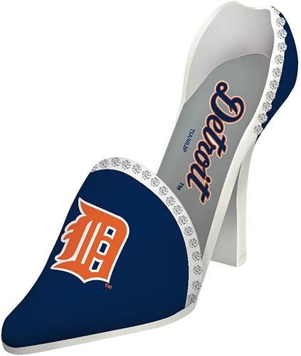Evergreen MLB Detroit Tigers - Zapatos decorativos colores del equipo talla única