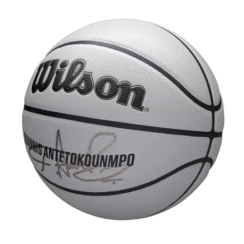 Ballon de basketball Wilson NBA Player Icon UV Giannis - vue 3