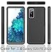 for Samsung Galaxy S20 FE 5G Case: Dual Layer Protective Heavy Duty Cell Phone Cover Shockproof Rugged with Screen Protector - Military Protection Bumper Tough - Samsung Galaxy S20 FE 5G, Black