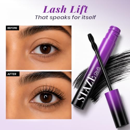 Image of Staze All Eyes On You Tubing Mascara | Blackest Black | Volumizing & Waterproof Mascara | No Clumps | 5 ml