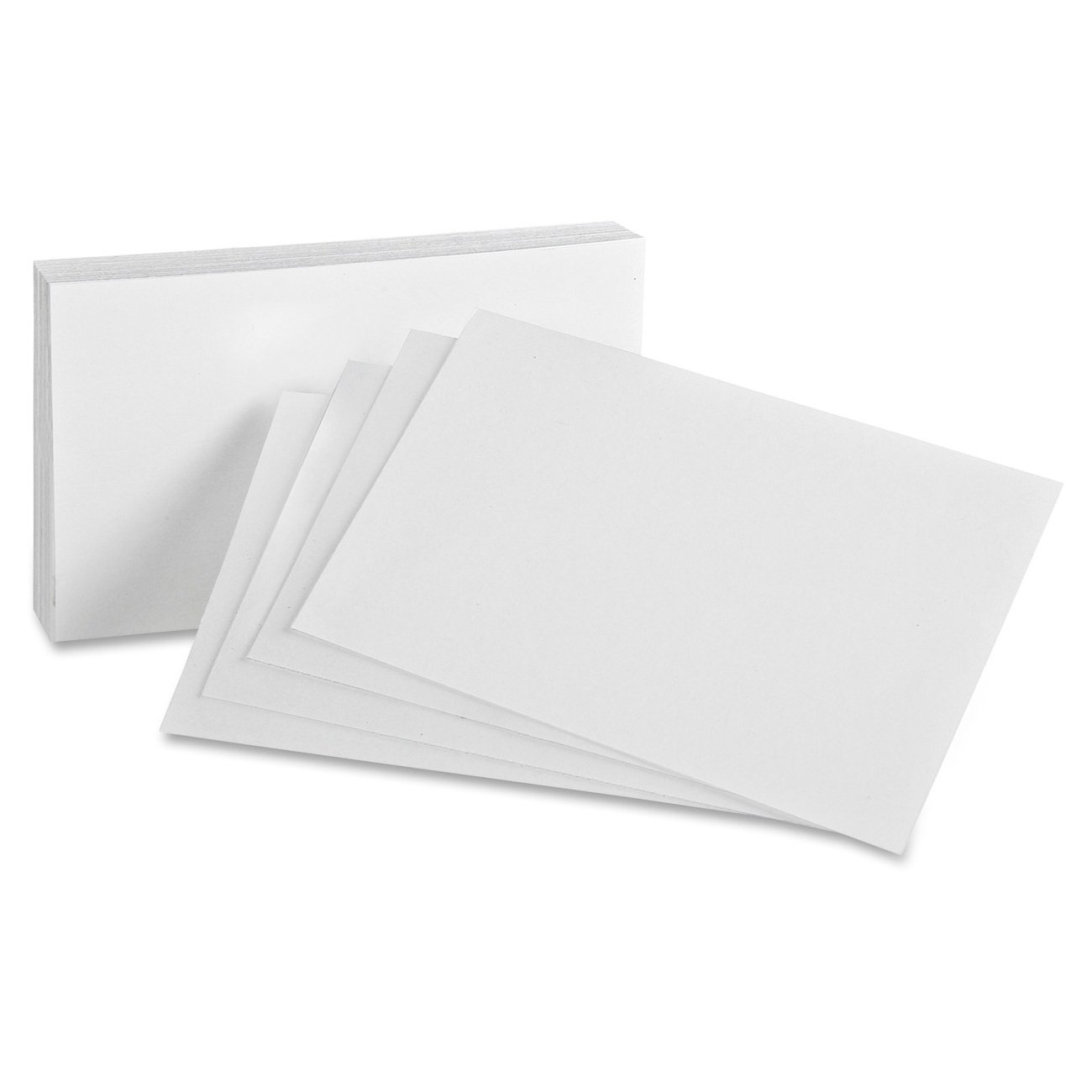 Mead Plain Index Cards, 3 X 5 Inches (63352) (200 3 X 5 Cards)