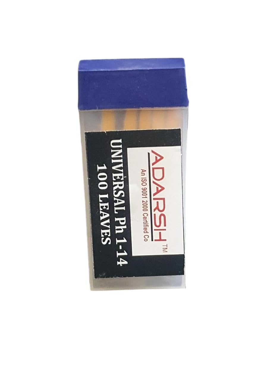 AI-Universal PH Paper in Plastic Box Pack of 100lvs/pH 1-14, Ph strips PH testing Strips, Test Indicator/Water Soil Testing Kit, ph testing strips-picture-34