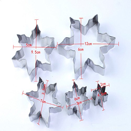 Zedtom, formine per biscotti a forma di fiocco di