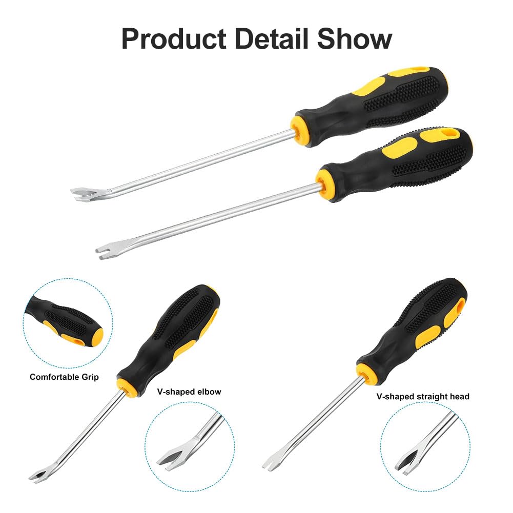 Kit 3 Strumenti Per Levagraffette E Chiodi - Pinza Tagliente E Estrattori Per Fai Da Te - Foto 8