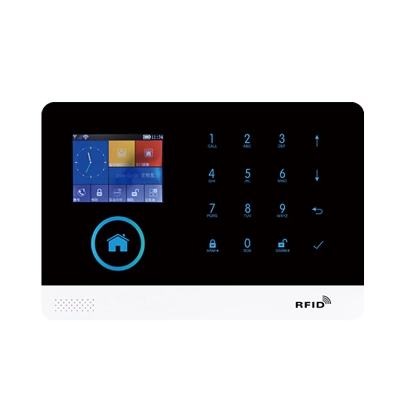 Tuya Alarm System WiFi GSM Security Burglar For House Office SMS Call Auto Dial APP Remote Control Remote Monitoring(A)