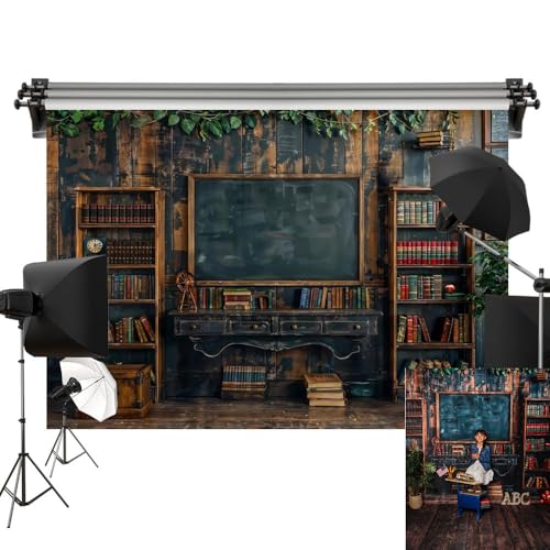 Toile de fond rétro tableau noir Kate 2,2x1,5m pour studio photo