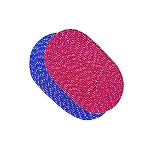 STATUS Cotton Door Mats for Home and Office, Set of 2 Piece (Random Colour, 33×53 cm)