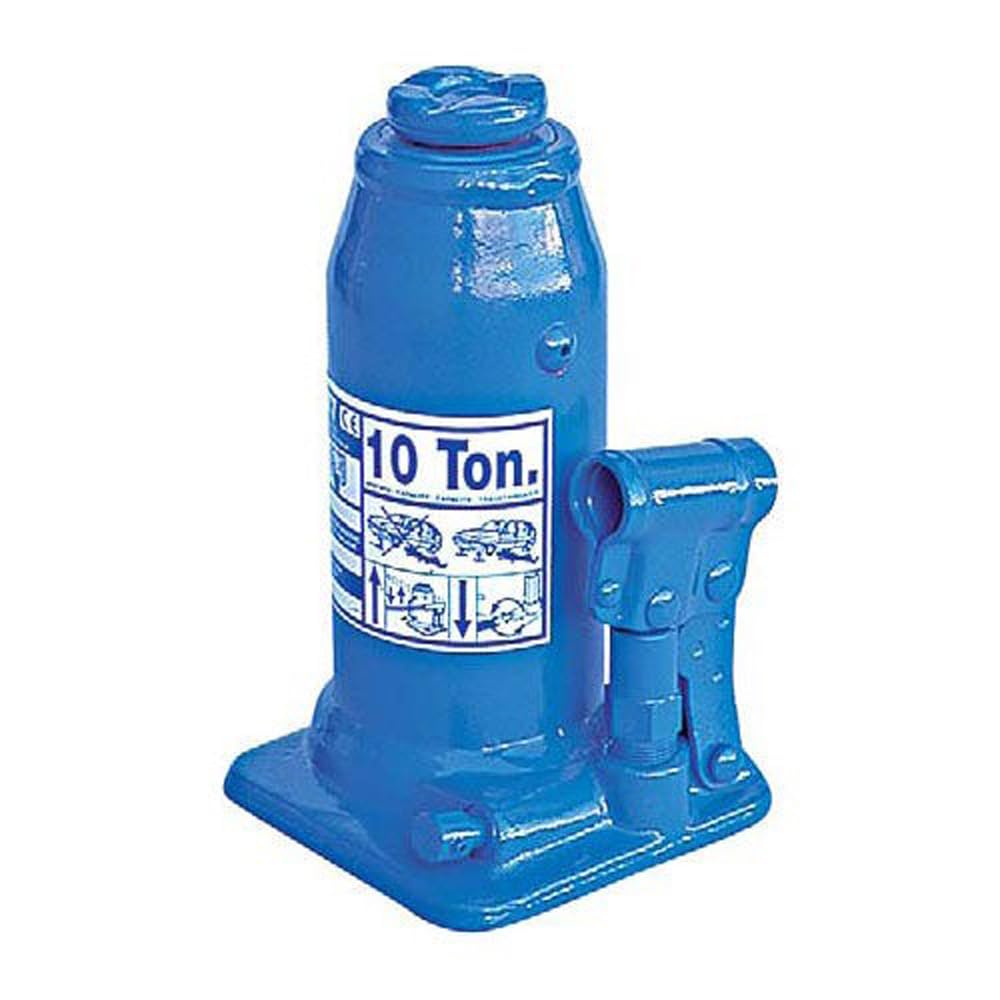 SOLLEVATORE IDRAULICO A BOTTIGLIA CRIC CRICK PORTATA 10 TONNELLATE/10000KG COD.127