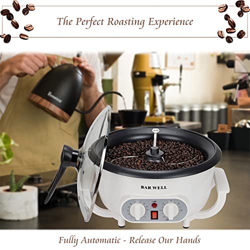 Improved Coffee Roasters For Home Use 110V, Household Coffee Roaster Machine With Timer, Large Batch Coffee Bean Roaster For Beginner Nut Peanut Chestnuts #TOP4