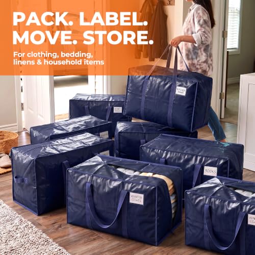 8-Pack 24 Gallon Moving Storage Bags DROPS TO - image 7