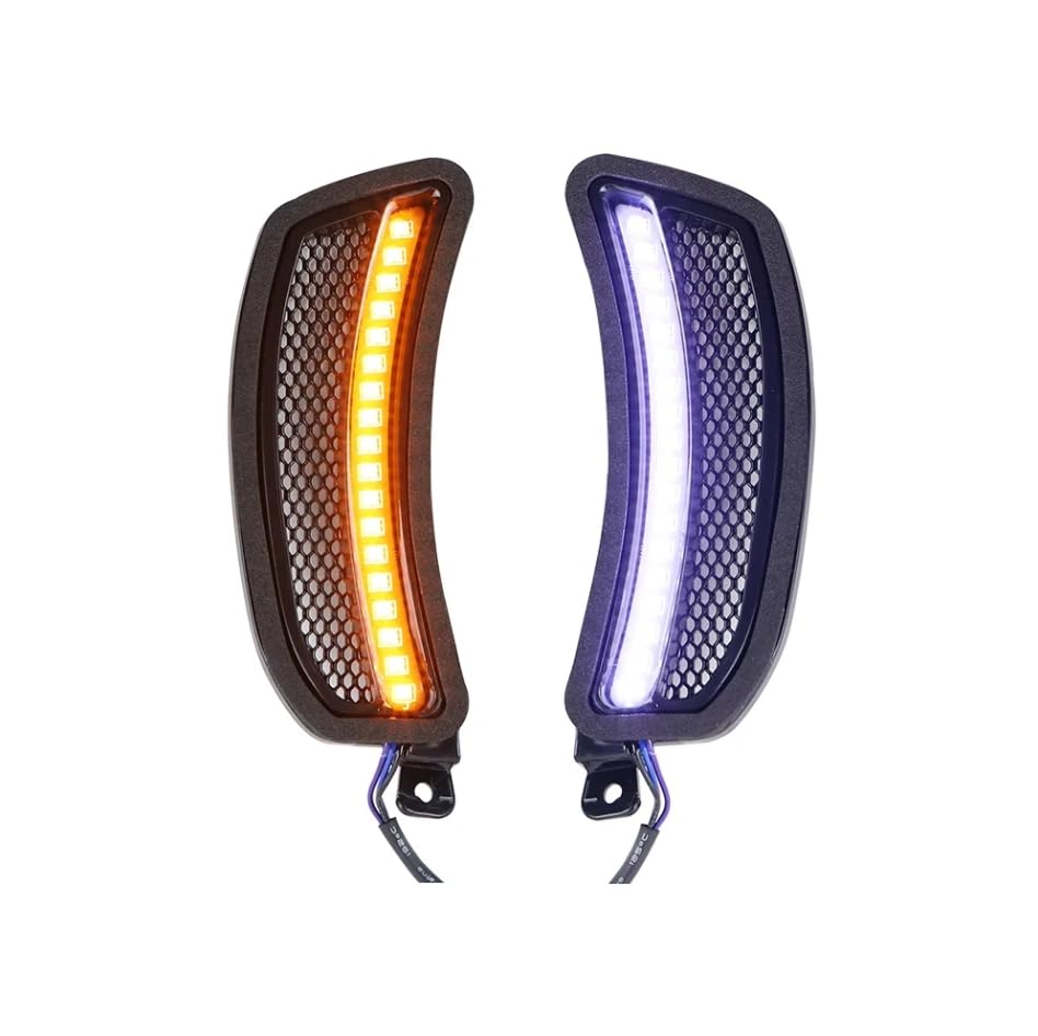 Amazon | オートバイ サイド フェアリングス ヘッドライト LED