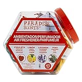 Hasta 45 días de duración Paradise PER80192 Contenedor Perfumadores de Madera